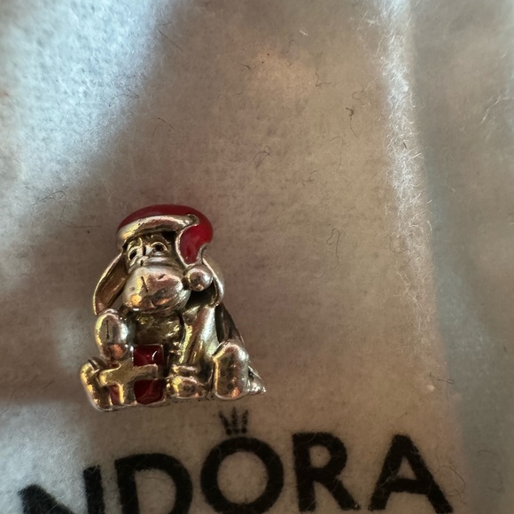 PANDORA Eeyore Christmas Charm - Picture 2 of 4